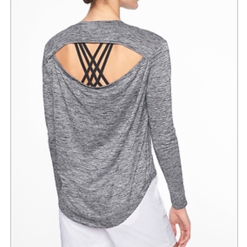 Athleta Breezy long sleeve top.